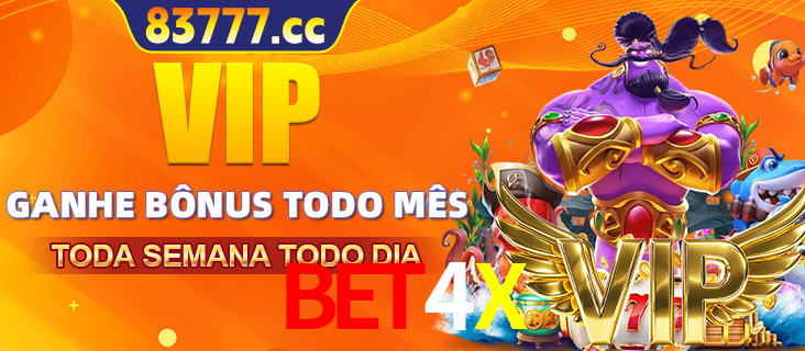 Banner promocional do BET4X oferecendo 100% de recompensas adicionais contínuas para quem fizer o login diário (Daily sign-in), com um mascote de coelho.