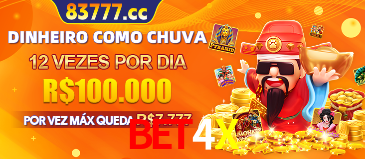 Banner do programa de recompensas Recomende para amigos do BET4X, detalhando os bônus por convidar amigos, com prêmios que chegam a R$288.888.